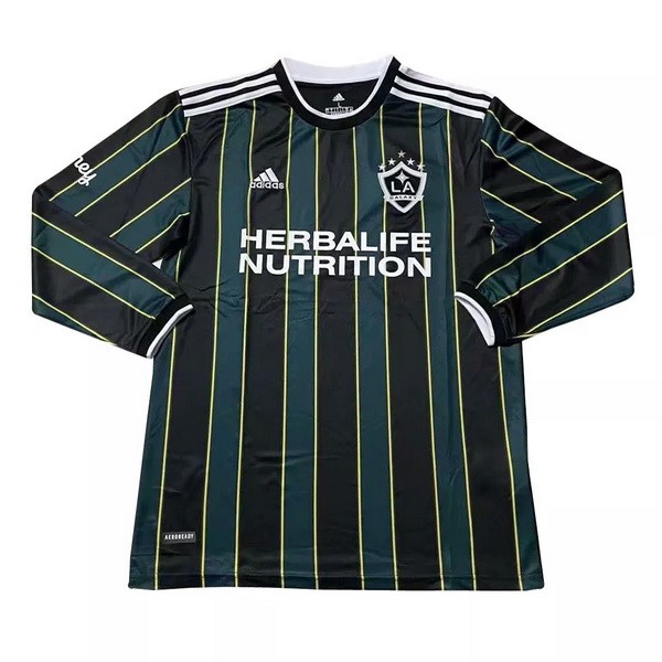 Camiseta Los Angeles Galaxy 2ª Kit ML 2021 2022 Verde